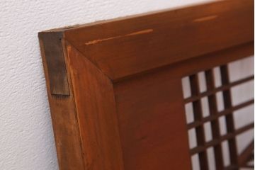 古民具・骨董　彫刻　組子　アンティークの欄間(2)