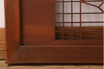 古民具・骨董　彫刻　組子　アンティークの欄間(2)