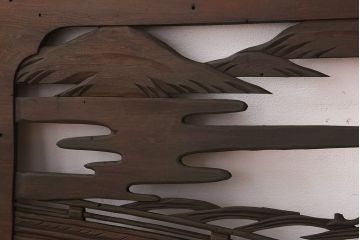 アンティーク雑貨　古民具・骨董　彫刻　アンティークの欄間(1)