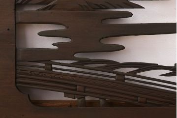 アンティーク雑貨　古民具・骨董　彫刻　アンティークの欄間(1)