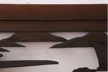 アンティーク雑貨　古民具・骨董　彫刻　アンティークの欄間(1)