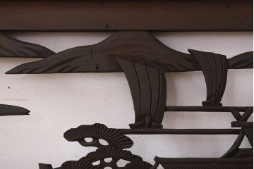 アンティーク雑貨　古民具・骨董　彫刻　アンティークの欄間(1)