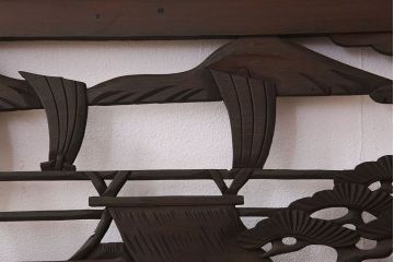 アンティーク雑貨　古民具・骨董　彫刻　アンティークの欄間(1)