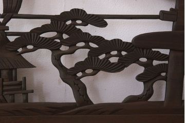 アンティーク雑貨　古民具・骨董　彫刻　アンティークの欄間(1)