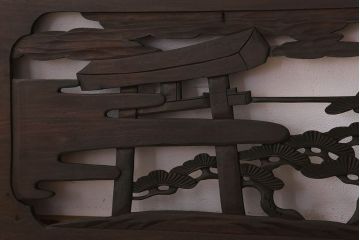 アンティーク雑貨　古民具・骨董　彫刻　アンティークの欄間(1)