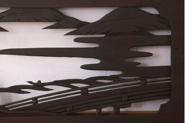 アンティーク雑貨　古民具・骨董　彫刻　アンティークの欄間(1)