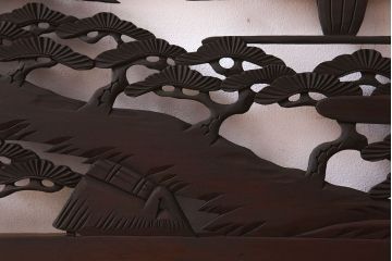 アンティーク雑貨　古民具・骨董　彫刻　アンティークの欄間(2)