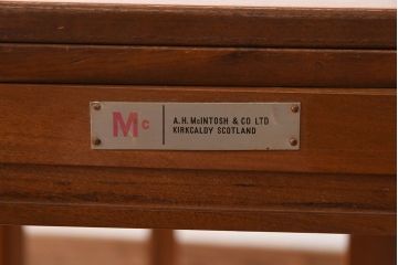 ヴィンテージ家具　北欧ビンテージ　A.H&Mackintosh(マッキントッシュ)　エクステンションネストテーブル