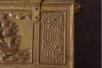 アンティーク雑貨　イギリスアンティーク　kusswalzer　オルゴール(小物入れ)