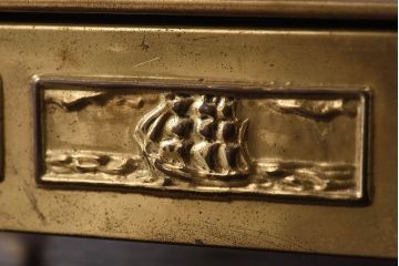 アンティーク雑貨　イギリスアンティーク　kusswalzer　オルゴール(小物入れ)