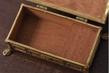 アンティーク雑貨　イギリスアンティーク　kusswalzer　オルゴール(小物入れ)