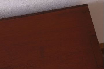 アンティーク家具　和製アンティーク　前面欅材の時代箪笥ローボード