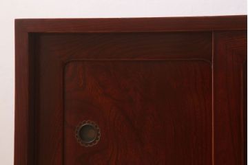 アンティーク家具　和製アンティーク　前面欅材の時代箪笥ローボード