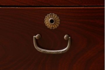 アンティーク家具　和製アンティーク　前面欅材の時代箪笥ローボード
