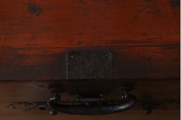 アンティーク雑貨　明治期　特大サイズ!和製アンティークの長持(収納箱・木箱)