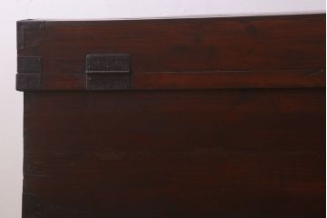 アンティーク雑貨　明治期　特大サイズ!和製アンティークの長持(収納箱・木箱)