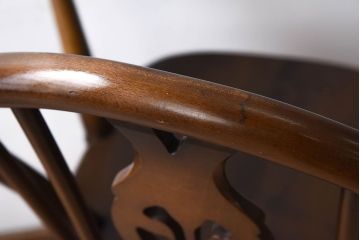 ヴィンテージ家具　イギリスビンテージ　アーコール　シスルバックアームチェア(1)