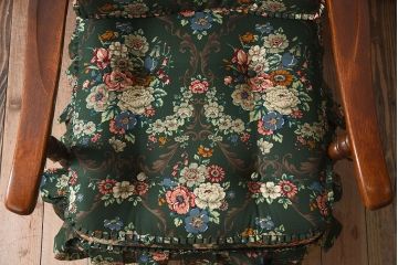 中古　飛騨産業　穂高　WINDSOR　キツツキマーク　1人掛けソファ(1)