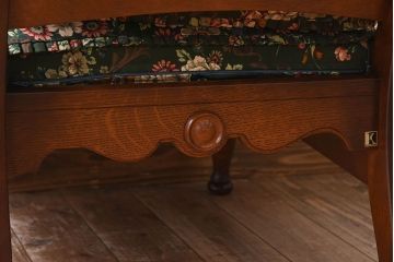 中古　飛騨産業　穂高　WINDSOR　キツツキマーク　1人掛けソファ(1)