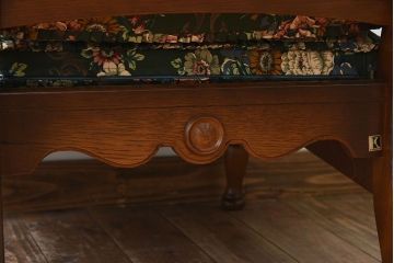 中古　飛騨産業　穂高　WINDSOR　キツツキマーク　1人掛けソファ(2)