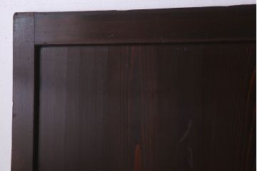 杉材　和製アンティーク　明治大正期　古い木味の帯戸4枚セット