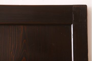 杉材　和製アンティーク　明治大正期　古い木味の帯戸4枚セット