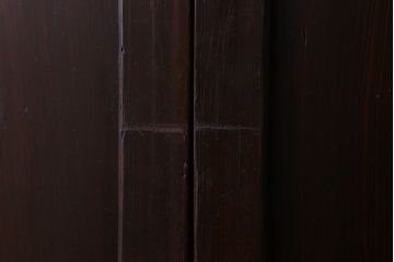 杉材　和製アンティーク　明治大正期　古い木味の帯戸4枚セット