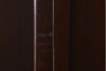 杉材　和製アンティーク　明治大正期　古い木味の帯戸4枚セット