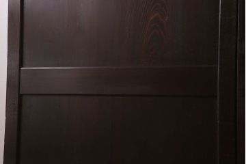 杉材　和製アンティーク　明治大正期　古い木味の帯戸4枚セット