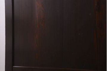 杉材　和製アンティーク　明治大正期　古い木味の帯戸4枚セット