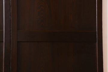 杉材　和製アンティーク　明治大正期　古い木味の帯戸4枚セット
