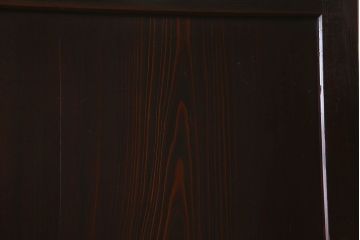 杉材　和製アンティーク　明治大正期　古い木味の帯戸2枚セット(1)