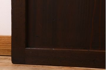 杉材　和製アンティーク　明治大正期　古い木味の帯戸2枚セット(2)