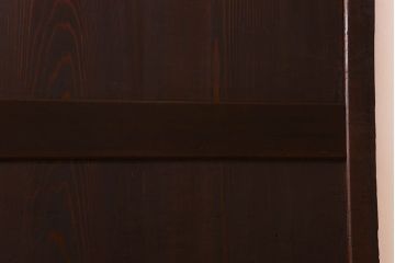杉材　和製アンティーク　明治大正期　古い木味の帯戸2枚セット(2)