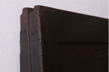 杉材　和製アンティーク　明治大正期　古い木味の帯戸2枚セット(3)