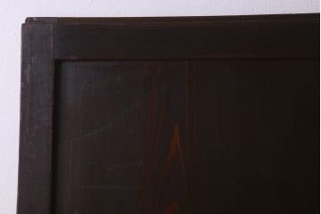 杉材　和製アンティーク　明治大正期　古い木味の帯戸2枚セット(3)