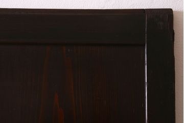 杉材　和製アンティーク　明治大正期　古い木味の帯戸2枚セット(3)