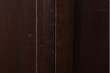 杉材　和製アンティーク　明治大正期　古い木味の帯戸2枚セット(3)