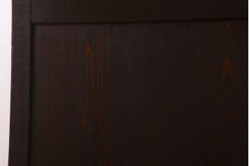 杉材　和製アンティーク　明治大正期　古い木味の帯戸2枚セット(3)