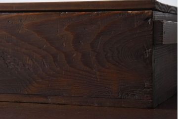 アンティーク雑貨　明治大正期　古い木味の小箱(木箱・収納箱)(2)