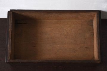 アンティーク雑貨　明治大正期　古い木味の小箱(木箱・収納箱)(2)