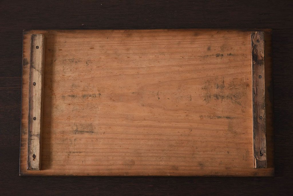 アンティーク雑貨　明治大正期　古い木味の小箱(木箱・収納箱)(2)