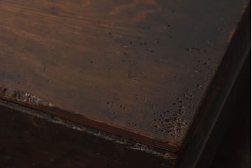 アンティーク雑貨　明治大正期　古い木味の小箱(木箱・収納箱)(3)