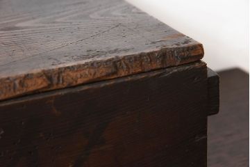 アンティーク雑貨　明治大正期　古い木味の小箱(木箱・収納箱)(3)