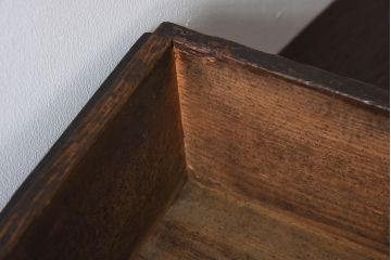 アンティーク雑貨　明治大正期　古い木味の小箱(木箱・収納箱)(3)