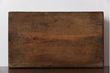 アンティーク雑貨　明治大正期　古い木味の小箱(木箱・収納箱)