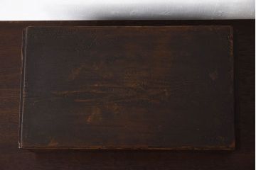 アンティーク雑貨　明治大正期　古い木味の小箱(木箱・収納箱)