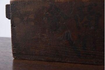 アンティーク雑貨　明治大正期　古い木味の小箱(木箱・収納箱)