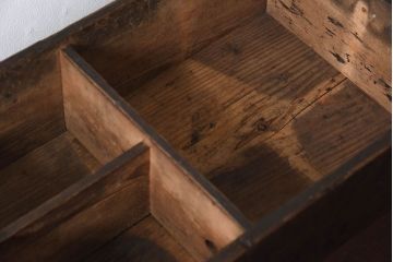 アンティーク雑貨　明治大正期　古い木味の小箱(木箱・収納箱)