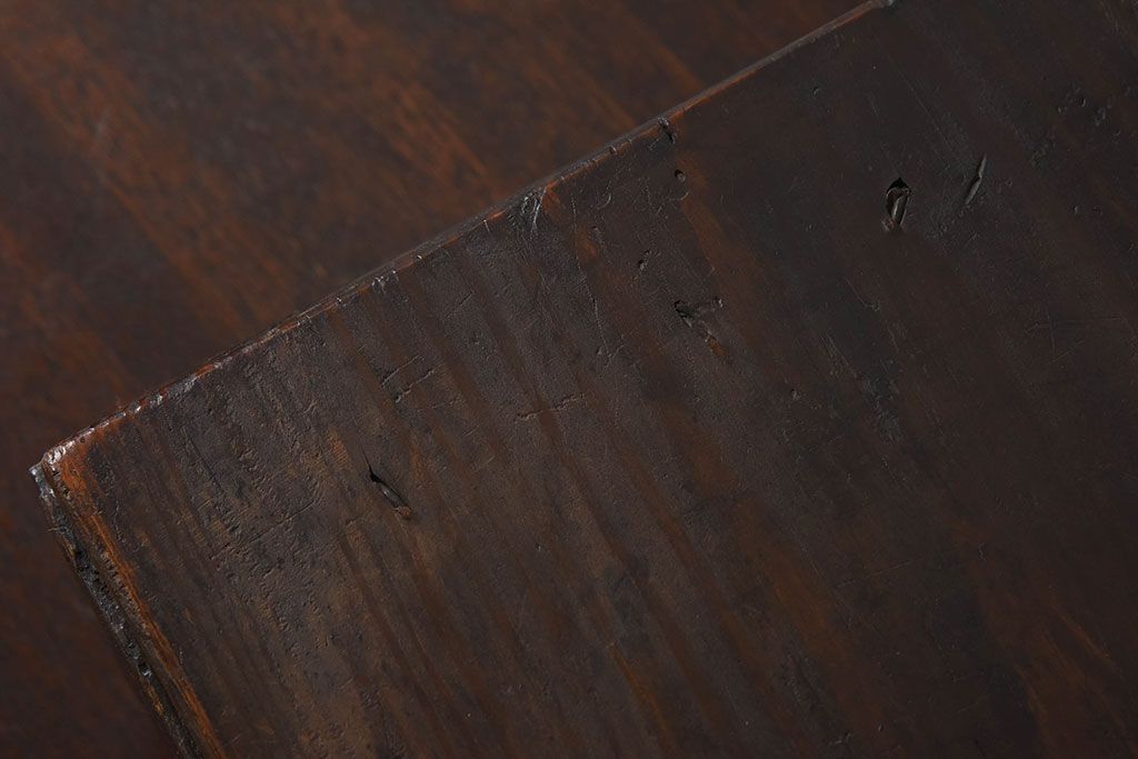 アンティーク雑貨　和製アンティーク　明治大正期　古い木味の小箱(木箱・収納箱)(1)